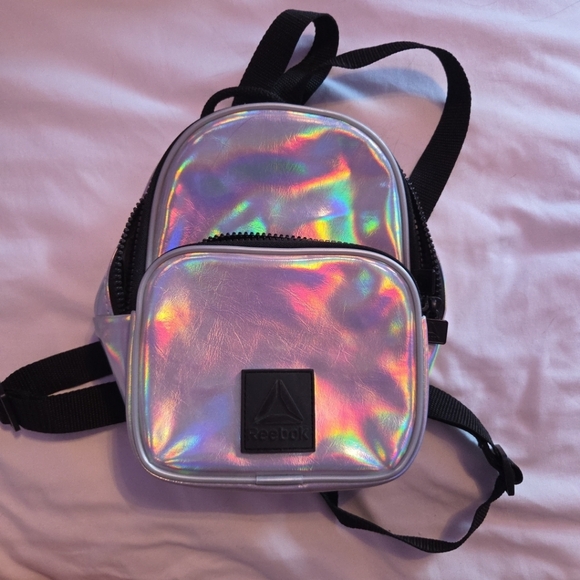 Reebok Handbags - Reebok Holographic Mini Backpack